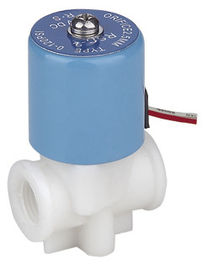PP Normally Closed RO Solenoid Valve Direct Acting For Water / Hot Water