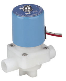 PP Normally Closed RO Solenoid Valve Direct Acting For Water / Hot Water